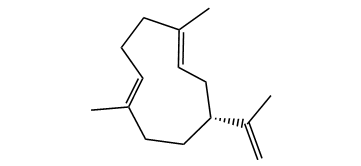 (R,Z,E)-1,5-Dimethyl-8-(prop-1-en-2-yl)-1,5-cyclodecadiene